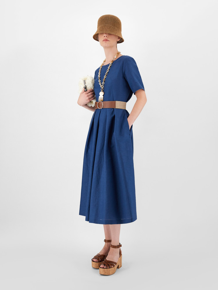 Платья макси Regular fit для женщин (469615), цвет Синий - №3