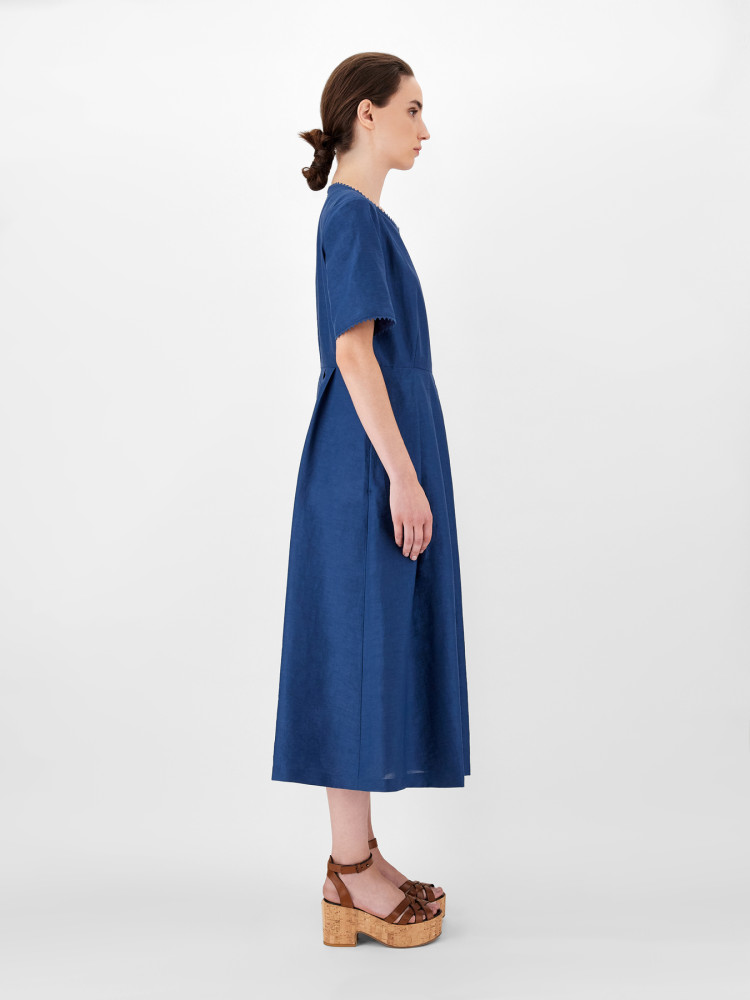 Платья макси Regular fit для женщин (469615), цвет Синий - №5