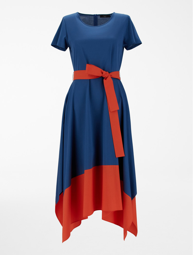 Сукні міді Regular fit для жінок (469629), колір Синій - №1