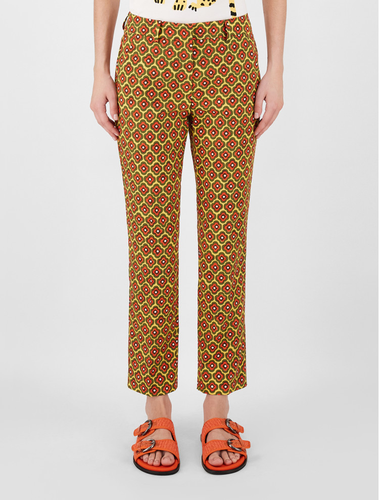Брюки повсякденні Slim Fit Низька для жінок (469641), колір Жовтий - №3