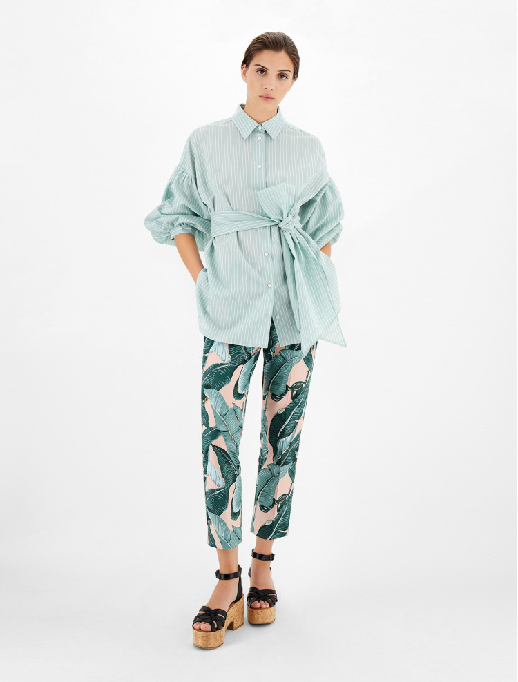 Брюки повсякденні Slim Fit Низька для жінок (469642), колір Рожевий - №2
