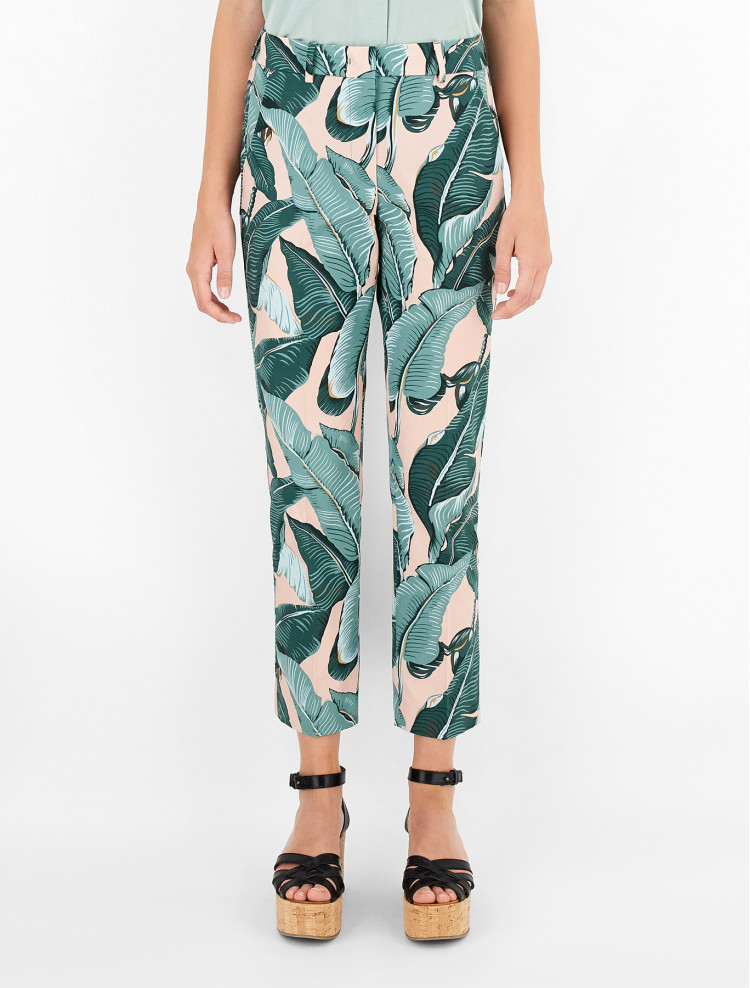 Брюки повсякденні Slim Fit Низька для жінок (469642), колір Рожевий - №3