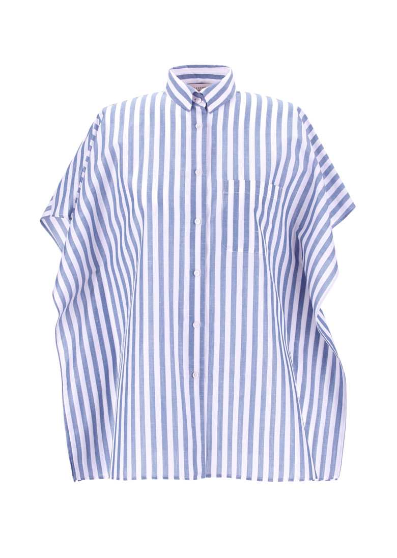 Рубашка с коротким рукавом Relaxed Fit: свободный крой для максимального комфорта.