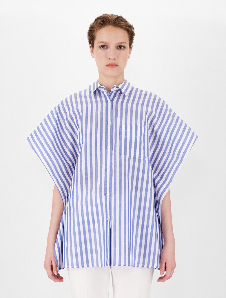 Рубашка с коротким рукавом Relaxed Fit: свободный крой для максимального комфорта.