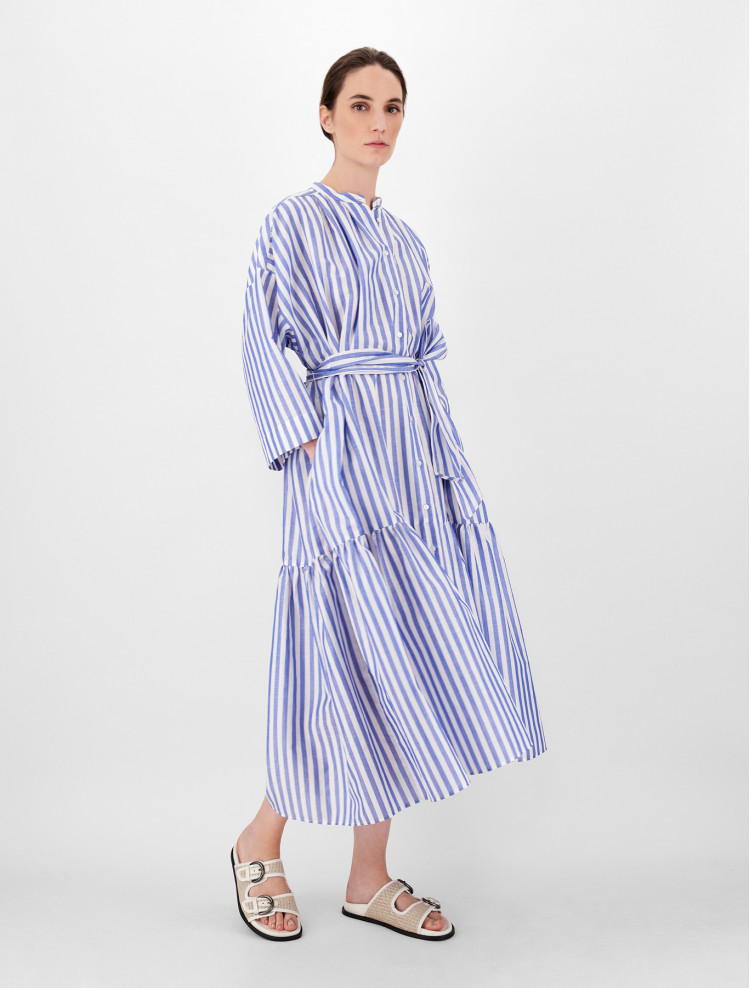 Сукні максі Relaxed fit для жінок (469664), колір Синій - №2