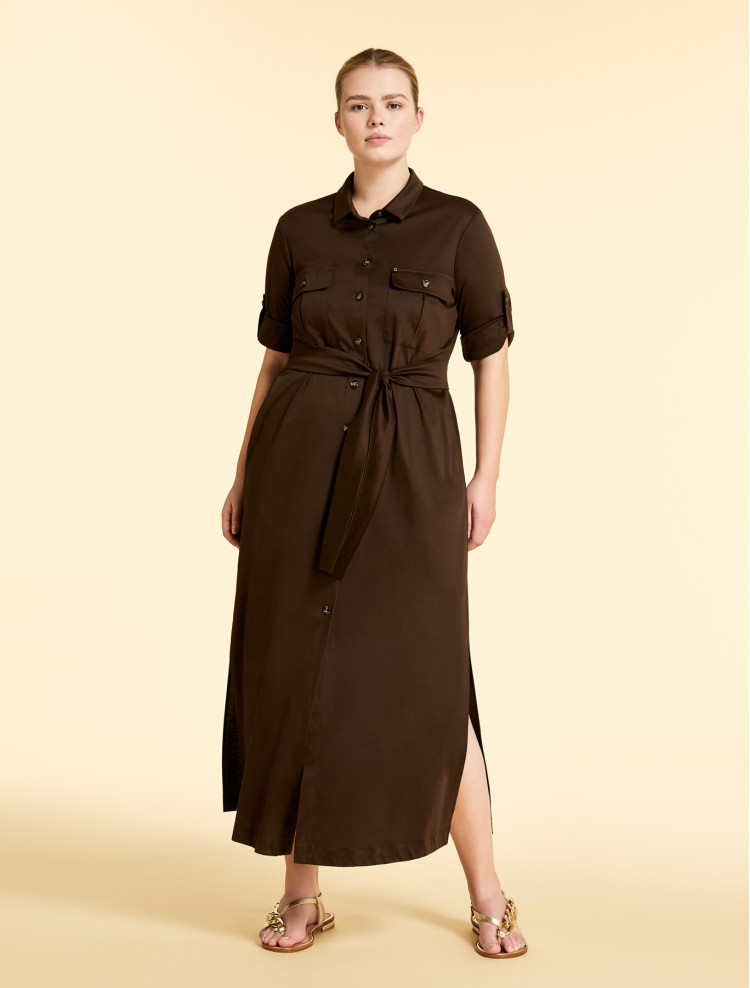 Сукні максі Regular fit для жінок (469723), колір Коричневий - №4