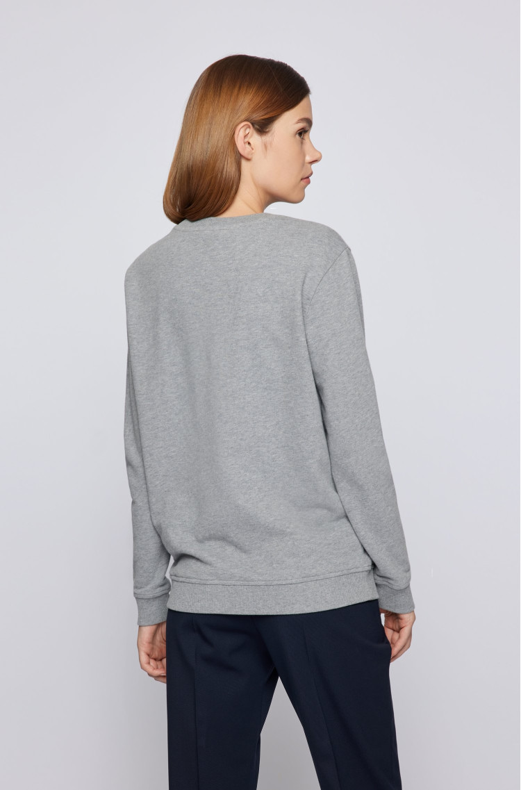 Світшот Relaxed fit для жінок (469768), колір Сірий - №4