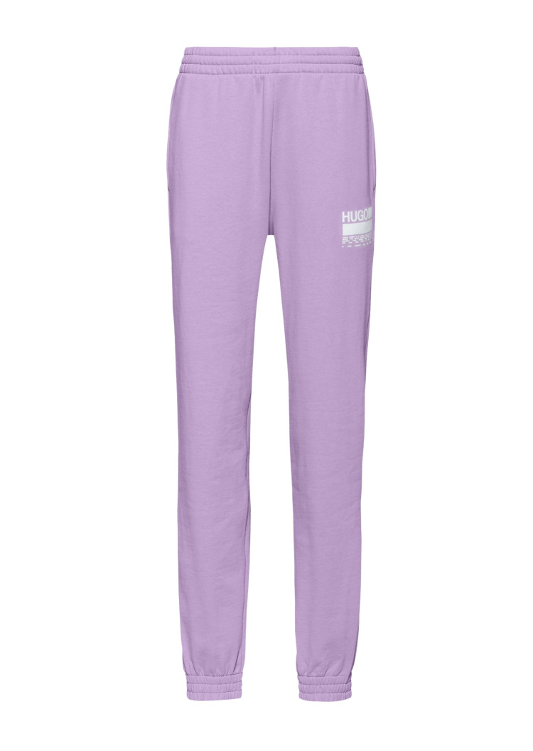 Спортивные брюки Relaxed fit Средняя для женщин (469807), цвет Сиреневый - №1
