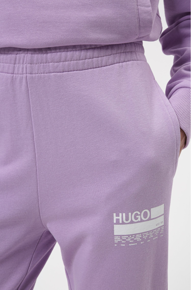 Спортивные брюки Relaxed fit Средняя для женщин (469807), цвет Сиреневый - №5