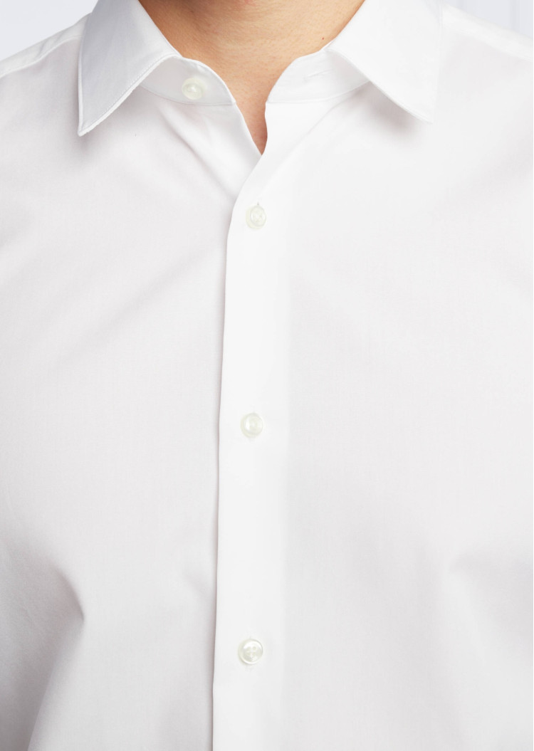 Сорочка формальная Slim Fit для мужчин (469833), цвет Белый - №6