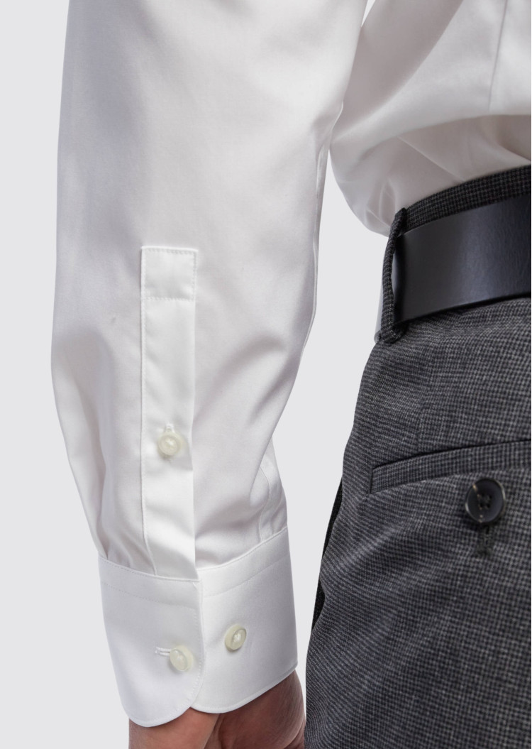 Сорочка формальная Slim Fit для мужчин (469833), цвет Белый - №7