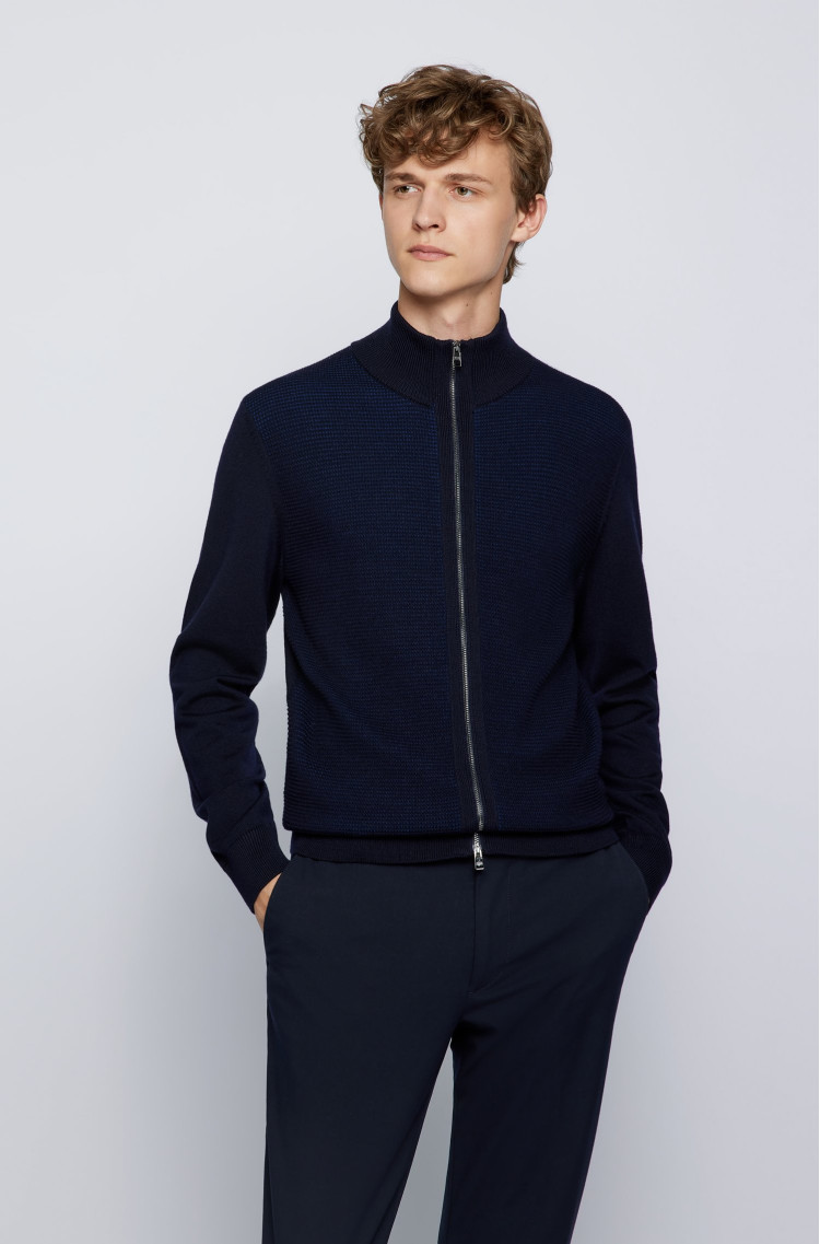 Кофта Regular Fit для чоловіків (469838), колір Синій - №3