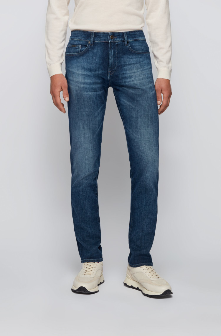 Джинси Slim Slim fit Середня для чоловіків (469839), колір Синій - №3