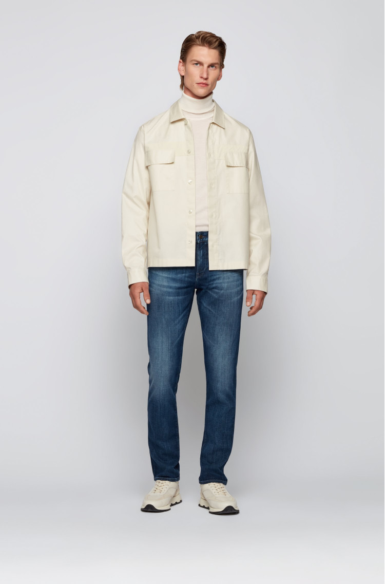 Джинси Slim Slim fit Середня для чоловіків (469839), колір Синій - №4