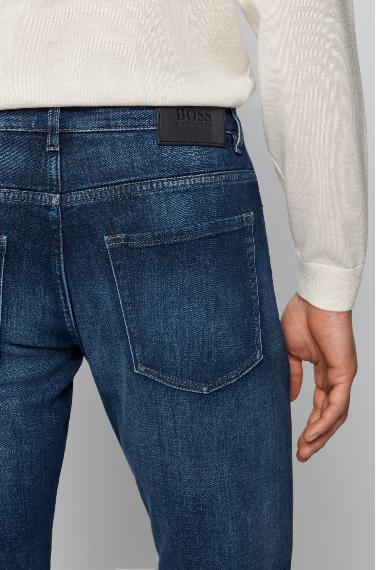 Джинси Slim Slim fit Середня для чоловіків (469839), колір Синій - №6
