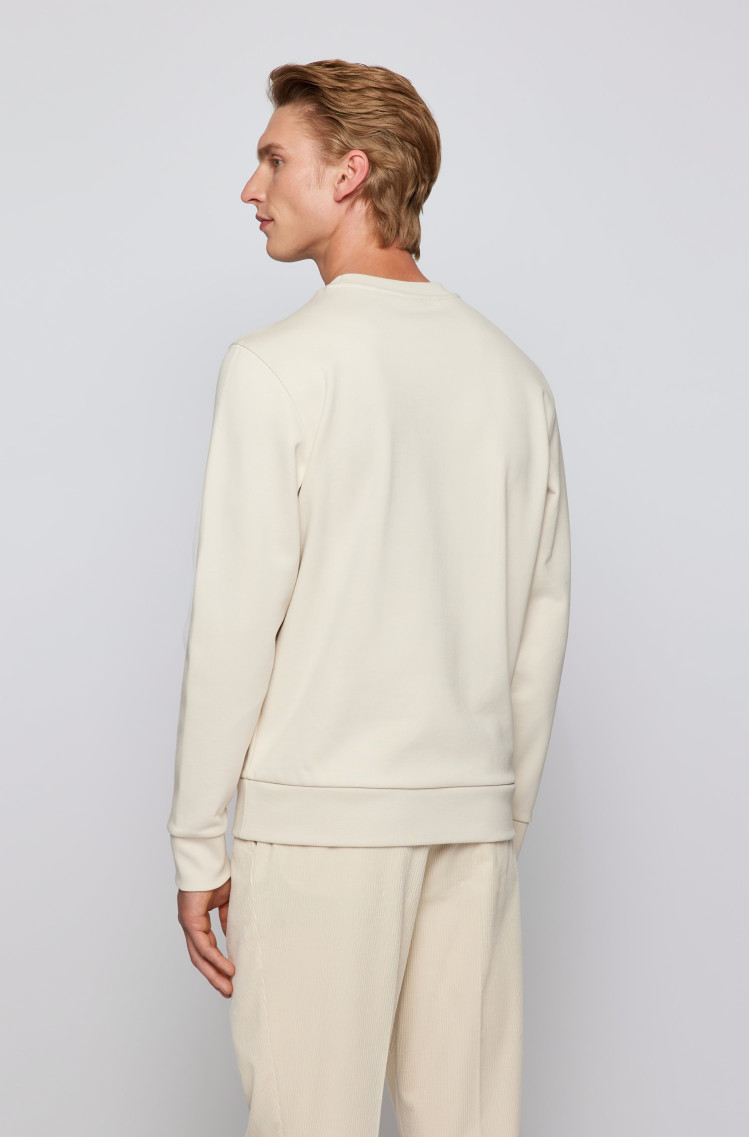 Світшот Regular fit для чоловіків (469840), колір Бежевий - №4