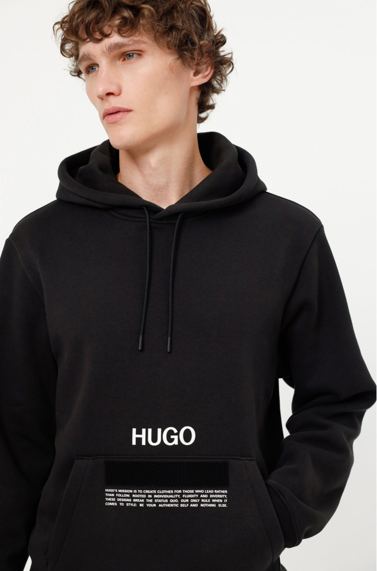 Толстовки Relaxed fit для чоловіків (469889), колір Чорний - №5