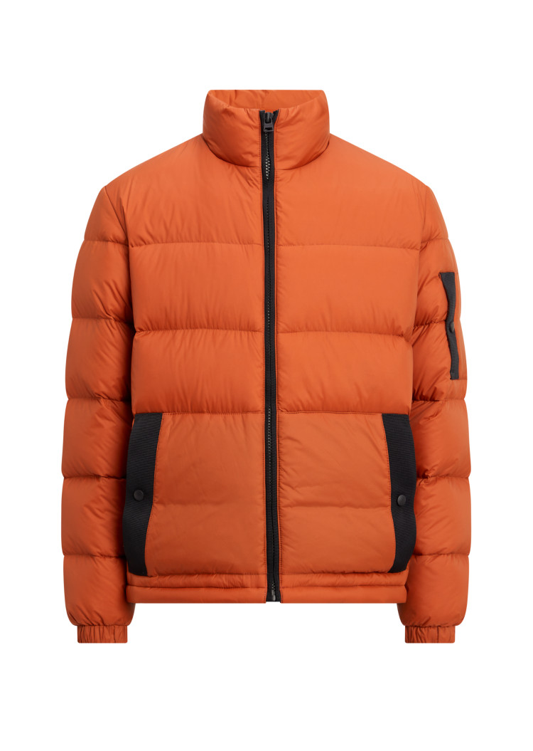 Пуховик Regular fit для чоловіків (469900), колір Помаранчевий - №1