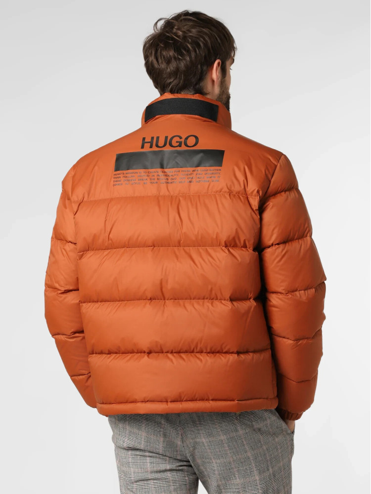 Пуховик Regular fit для чоловіків (469900), колір Помаранчевий - №4