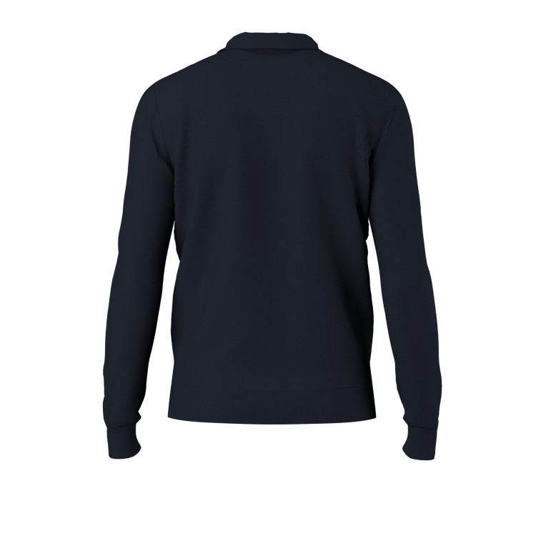 Поло з длинним рукавом Slim fit для чоловіків (469901), колір Синій - №2