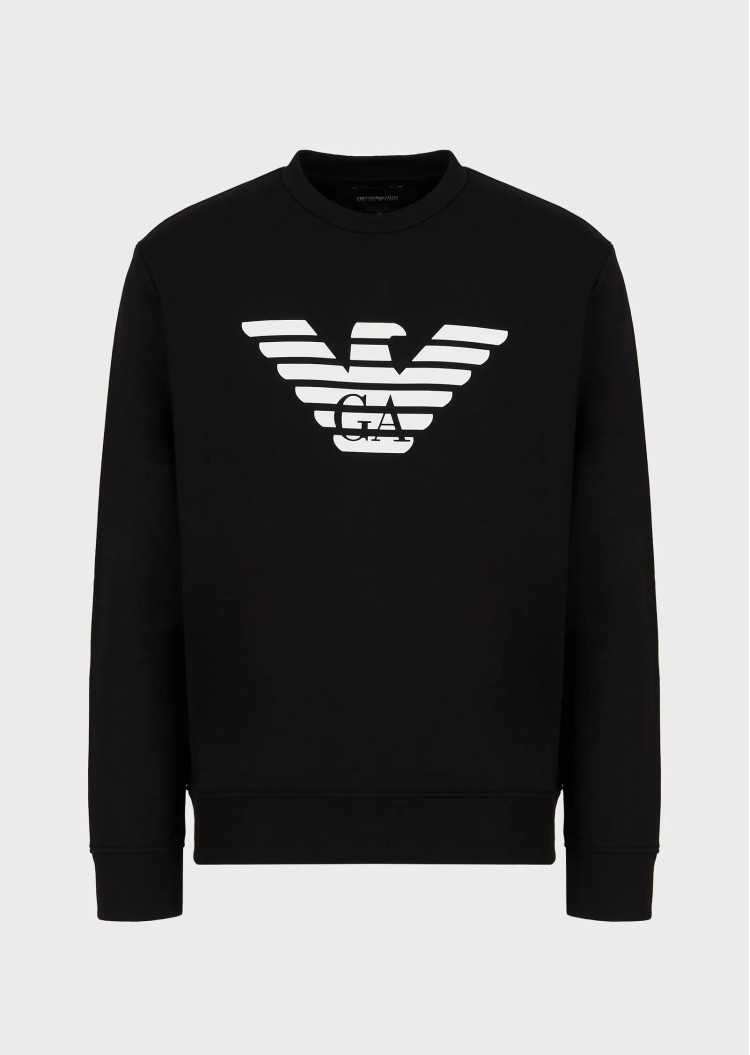 Світшот Relaxed fit для чоловіків (469919), колір Синій - №1