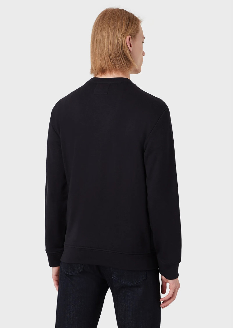 Світшот Relaxed fit для чоловіків (469919), колір Синій - №3