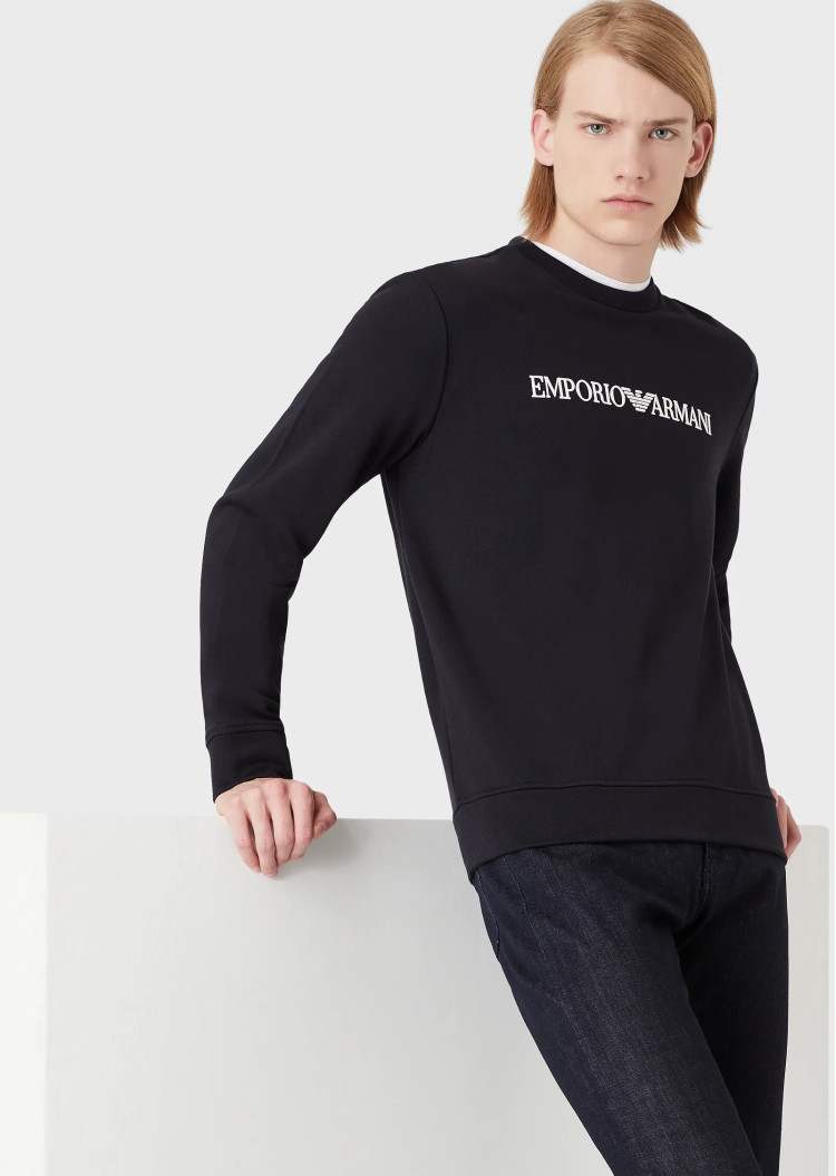 Світшот Relaxed fit для чоловіків (469919), колір Синій - №5