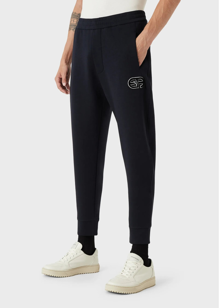 Брюки джерси Regular fit для мужчин (469927), цвет Синий - №2