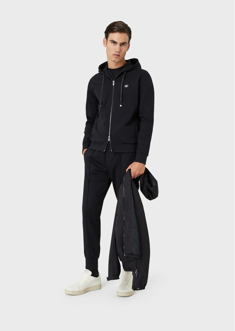 Спортивна кофта Regular fit для чоловіків (469929), колір Синій - №4