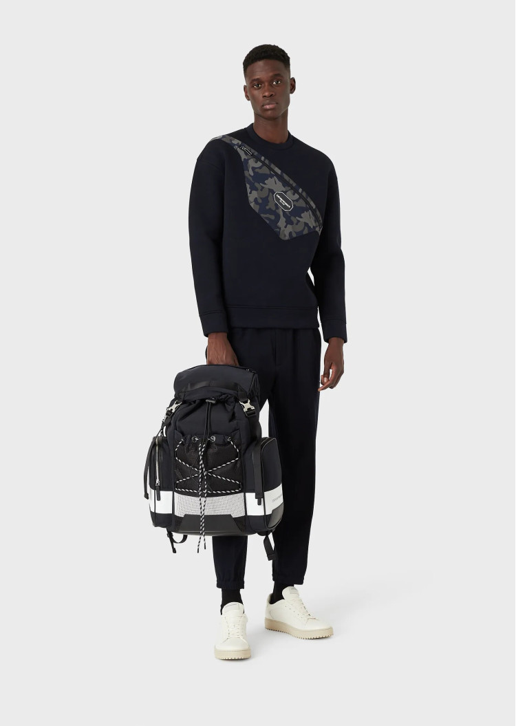 Толстовка Relaxed fit для чоловіків (469936), колір Синій - №4