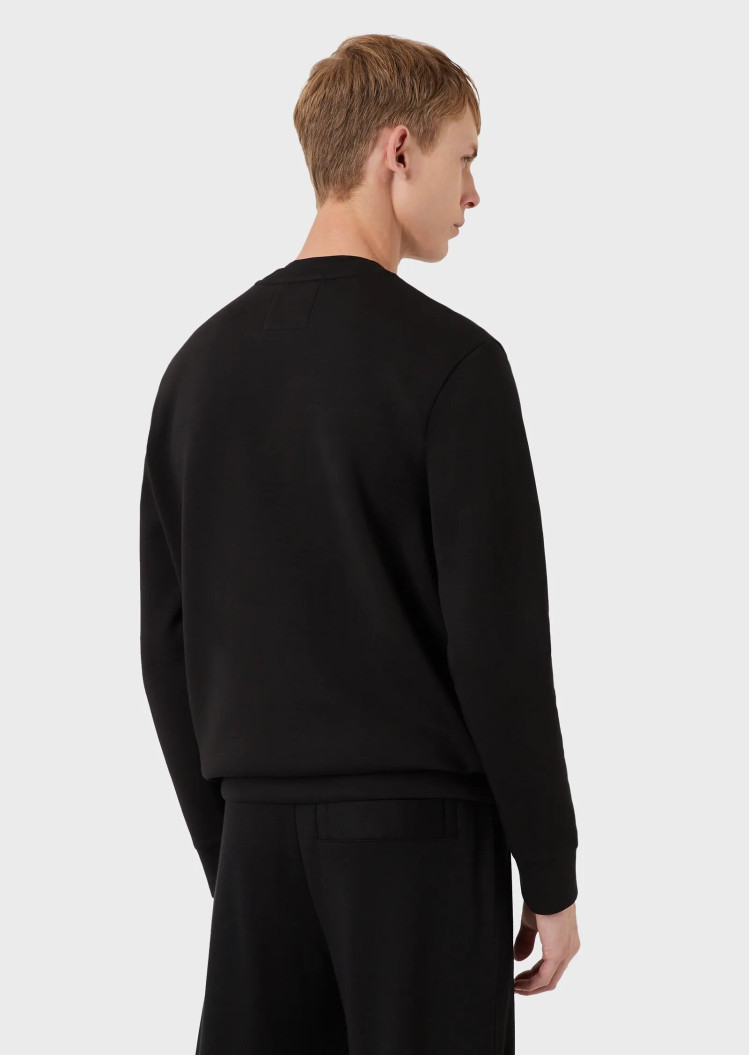 Свитшот Regular fit для мужчин (469939), цвет Черный - №3