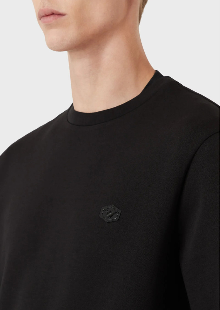 Свитшот Regular fit для мужчин (469939), цвет Черный - №6
