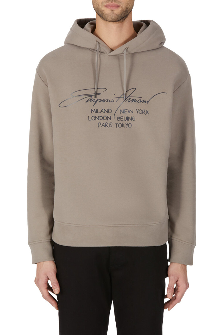 Толстовки Regular fit для чоловіків (469945), колір Коричневий - №1
