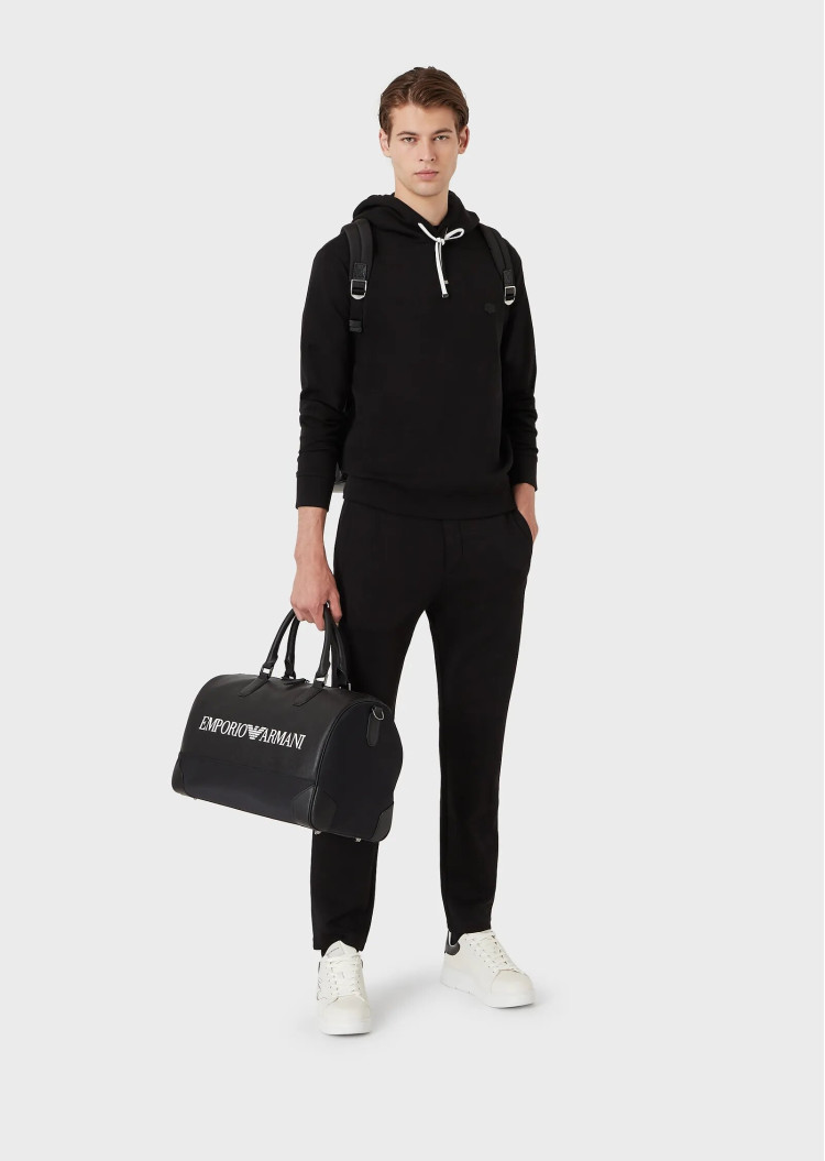 Спортивные брюки Regular fit для мужчин (469956), цвет Черный - №4