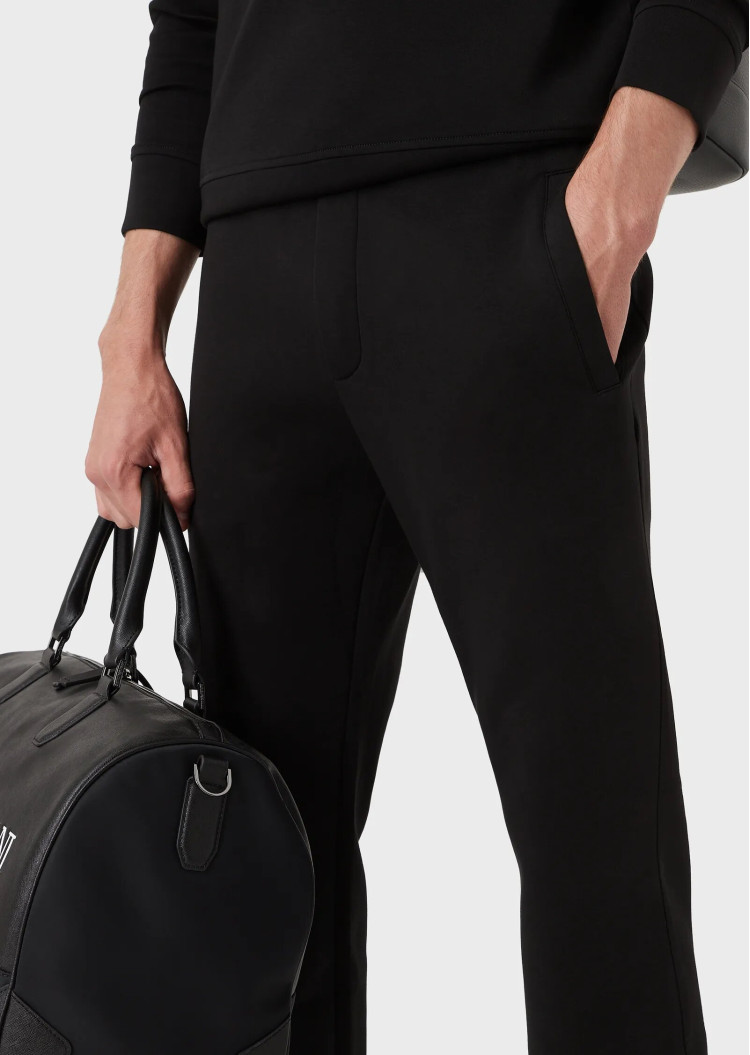 Спортивные брюки Regular fit для мужчин (469956), цвет Черный - №6