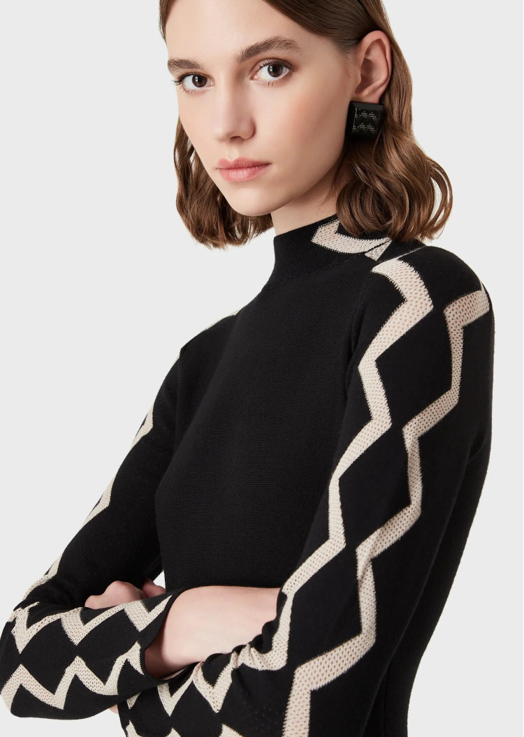Сукні міні Extra Slim Fit для жінок (469987), колір Чорний - №6