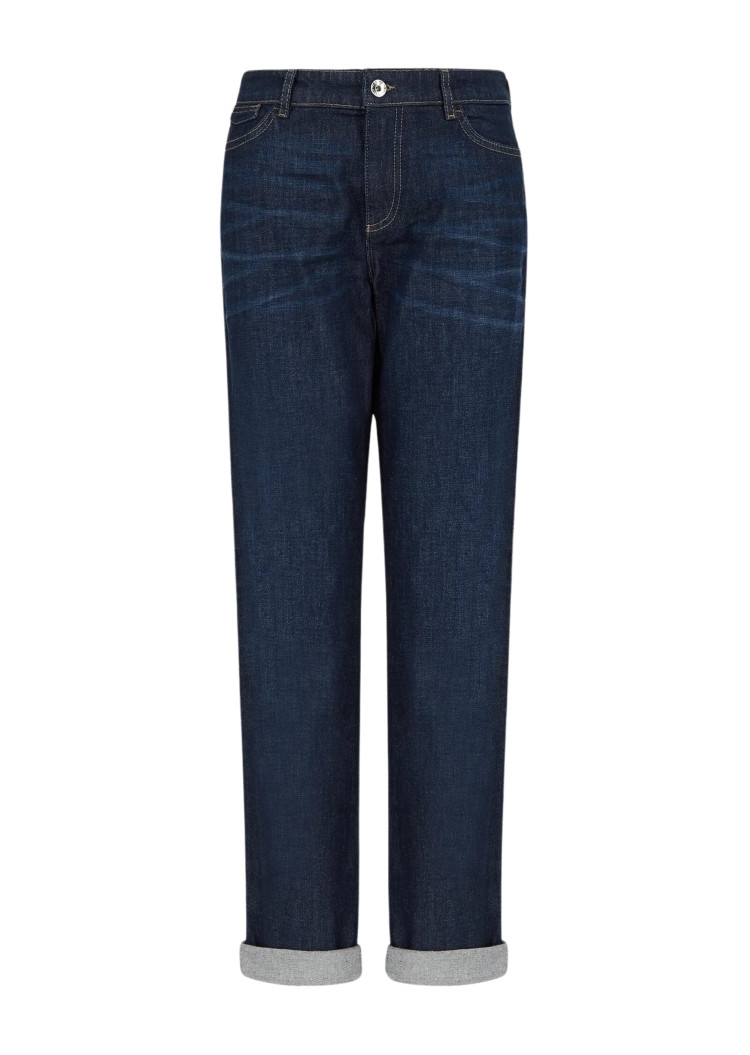 Джинсы Relaxed Relaxed fit Низкая для женщин (469991), цвет Синий - №1