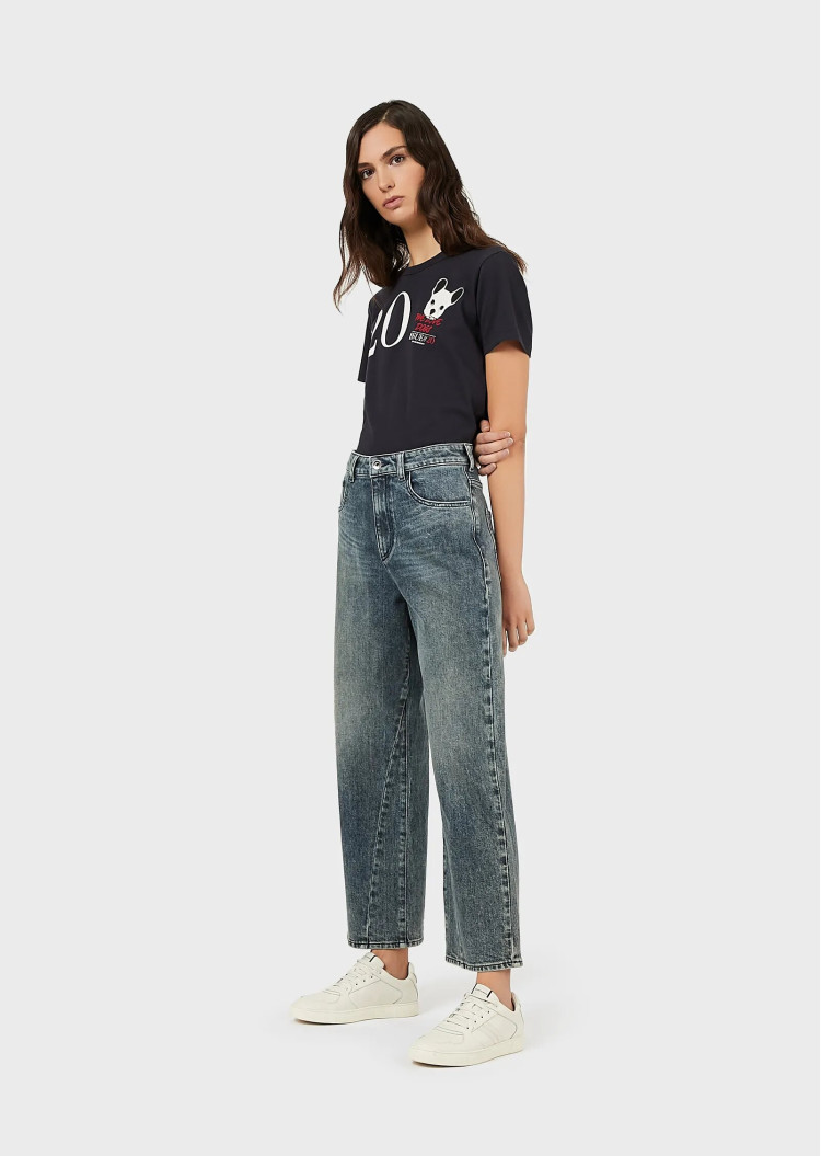 Джинси Relaxed Relaxed fit для жінок (469993), колір Синій - №4