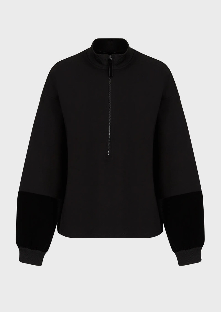 Толстовка Relaxed fit для жінок (469998), колір Чорний - №1