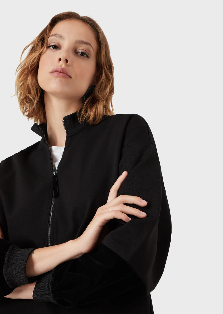 Толстовка Relaxed fit для жінок (469998), колір Чорний - №6