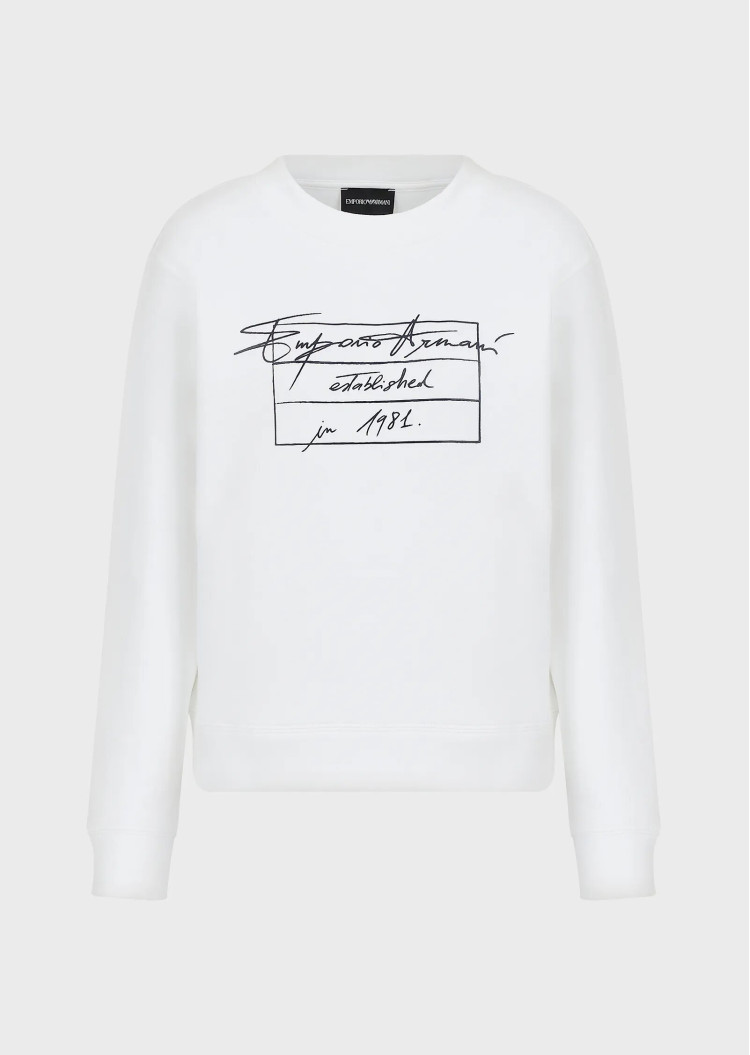Толстовка Regular fit для женщин (470000), цвет Белый - №1
