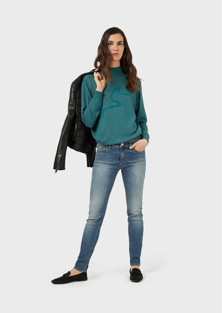Гольф Regular fit для женщин (470002), цвет Зеленый - №4
