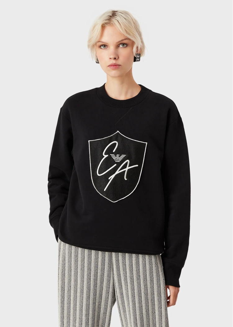 Толстовка Regular Fit для женщин (470008), цвет Черный - №2