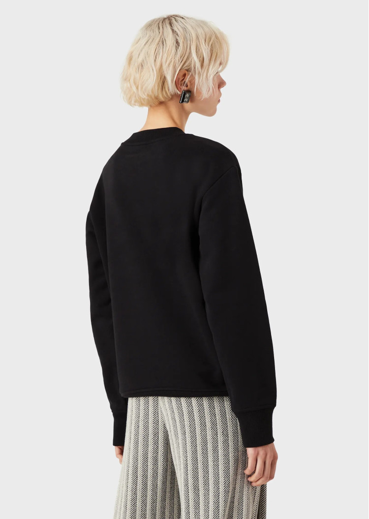 Толстовка Regular Fit для женщин (470008), цвет Черный - №4