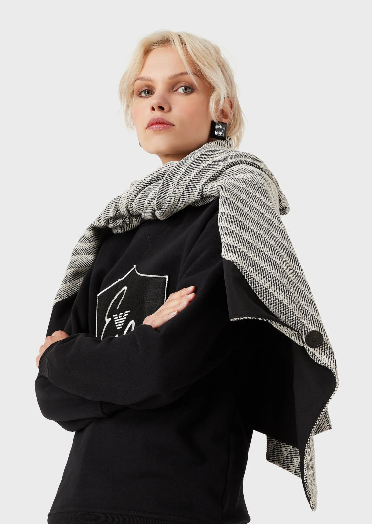 Толстовка Regular Fit для женщин (470008), цвет Черный - №5