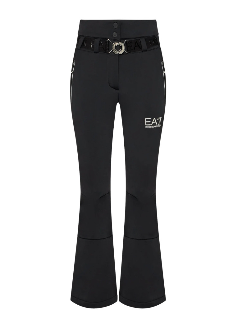 Лижні брюки Extra-slim fit Висока для жінок (470059), колір Чорний - №1