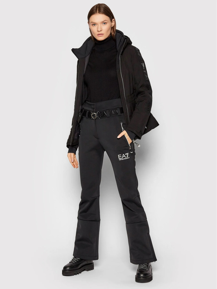 Лижні брюки Extra-slim fit Висока для жінок (470059), колір Чорний - №3