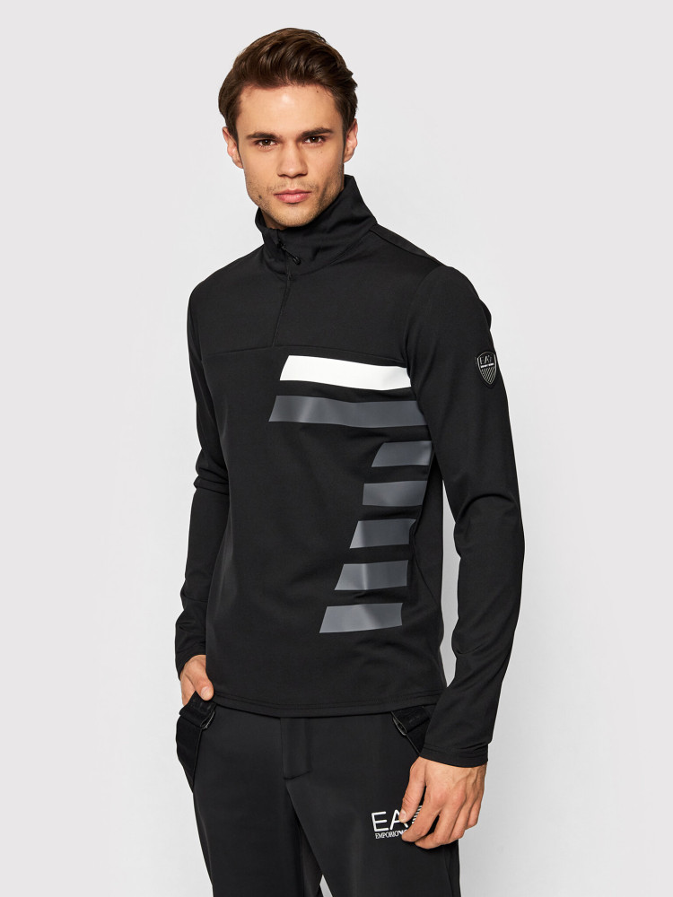 Світшот Regular fit для чоловіків (470068), колір Чорний - №2