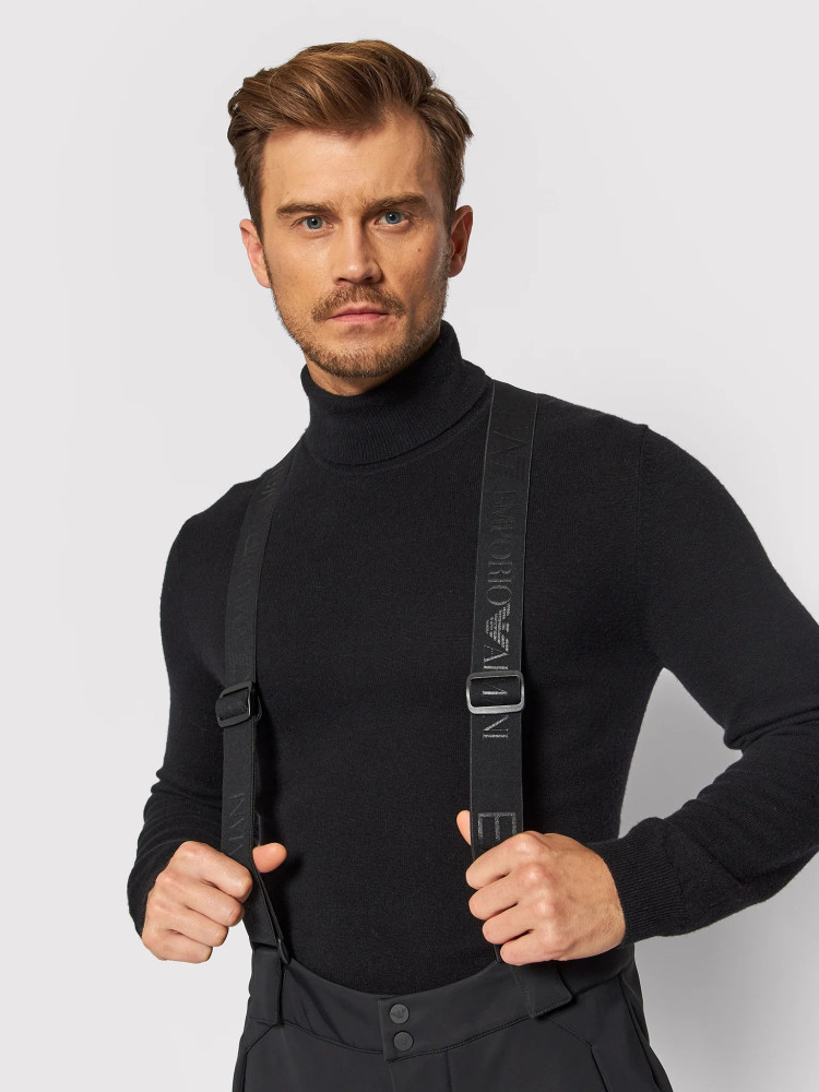 Лыжные брюки Slim fit Средняя для мужчин (470069), цвет Черный - №4
