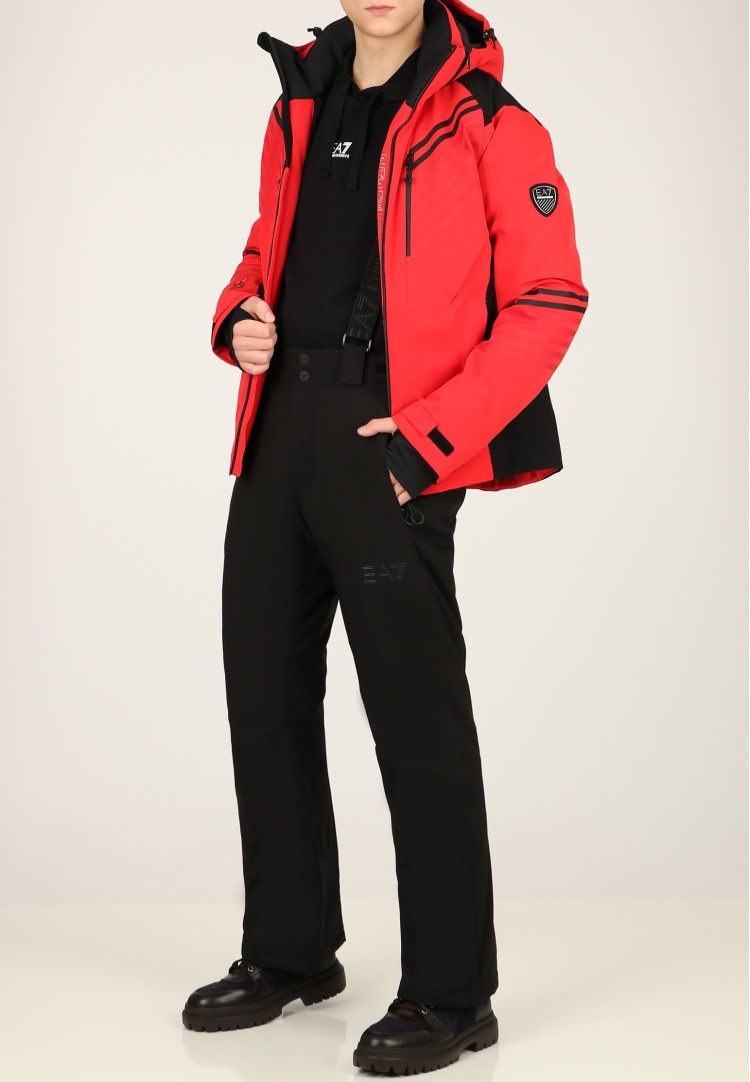 Лыжные брюки Slim fit Средняя для мужчин (470071), цвет Черный - №2